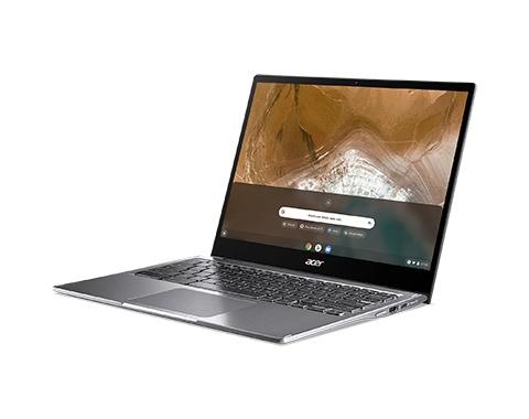Laptop Acer Chromebook Spin 13 CP713-2W-35DH 13.5", Intel Core i3-10110U 2.10GHz, 8GB, 64GB eMMc, Chrome OS, Gris/Acero