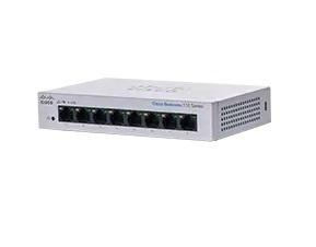 Switch Cisco Gigabit Ethernet Business 110, 8 Puertos 10/100/1000Mbps, 16 Gbit/s, 8000 Entradas - No Administrable