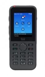 Cisco Teléfono IP Inalámbrico con Pantalla 2.4'' 8821, Altavoz, Negro - incluye Batería y Cargador