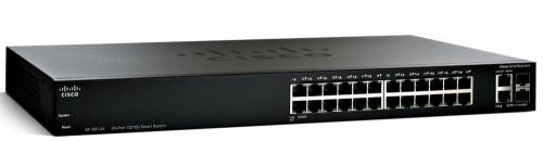 Switch Cisco Fast Ethernet SF220-24, 24 Puertos 10/100Mbps + 2 Puertos SFP, 8.8 Gbit/s, 8192 Entradas - Gestionado
