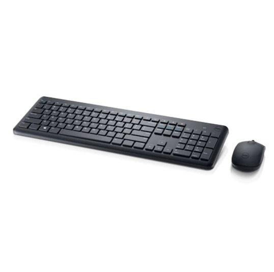 Kit de Teclado y Mouse Dell 580-AFTI, RF Inalámbrico, Negro (Español)