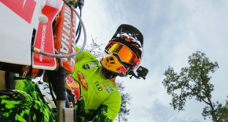 GoPro Soporte Frontal/Lateral para Casco, Negro