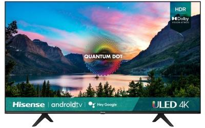 Hisense Smart TV LED U6G 55", 4K Ultra HD, Widescreen, Negro