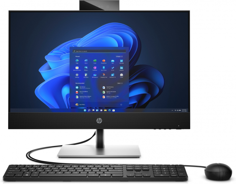 PC All in One HP ProOne 440 G9: Procesador Intel Core i5 12500 (hasta 4.6 GHz), Memoria de 16GB DDR4, SSD de 512GB, Pantalla de 23.8" LED, Video UHD Graphics 770, S.O. Windows 11 Pro (64 Bits)