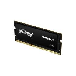 Memoria RAM Kingston FURY Impact Black DDR3L, 1600MHz, 4GB, CL9, SO-DIMM, 1.35v