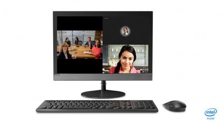 Lenovo V130 All-in-One 19.5", Intel Celeron J4025 2GHz, 4GB, 1TB, Windows 10 Home 64-bit, Negro