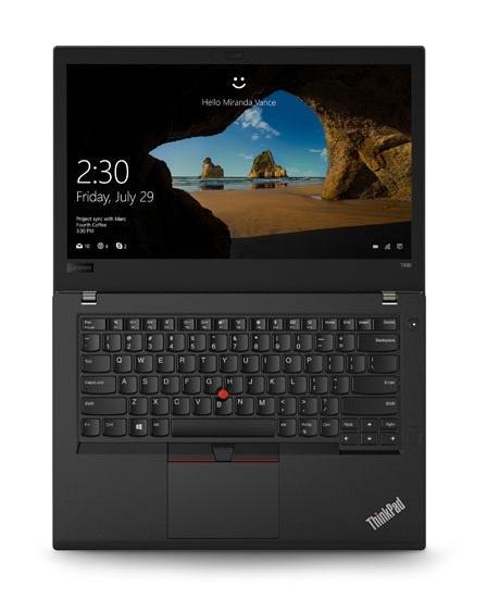 Laptop Lenovo ThinkPad T480 20L6S5D100 - 14" HD - Intel Core I5-8250U 1.6 GHz - 8GB - 256GB SSD - Windows 10 Pro - Negra Blacklight FPR - 3 Años en Sitio