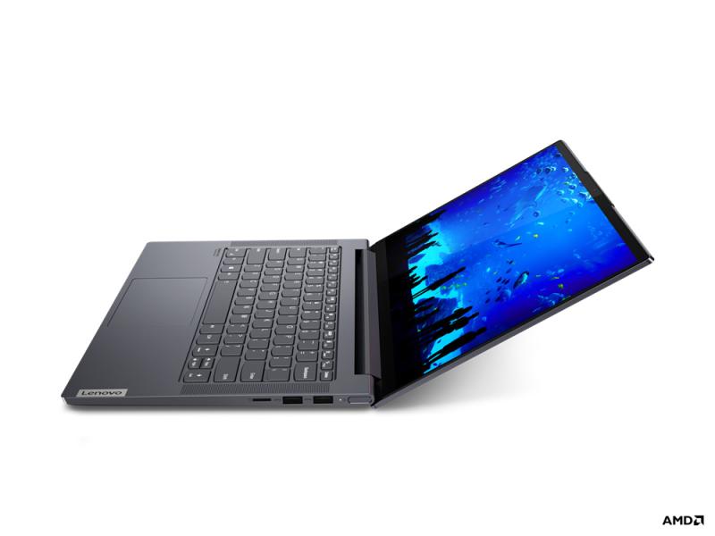Laptop Lenovo Yoga Slim 7-14ARE05 14" AMD R5 4500U Disco duro 256 GB SSD Ram 8 GB Windows 10 Home Color Gris 82A2007FLM
