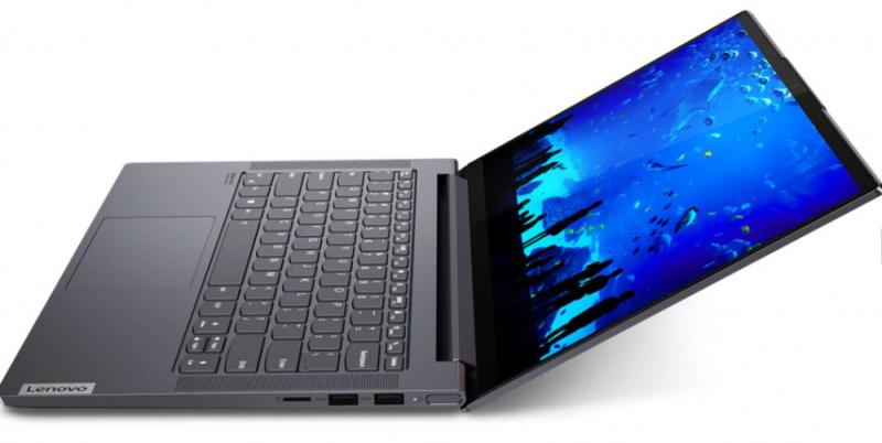 Laptop Lenovo Yoga Slim 7 14ITL05 14” Full HD, Intel Core i5-1135G7 2.40GHz, 8GB, 512GB SSD, Windows 11 Home 64-bit, Español, Gris