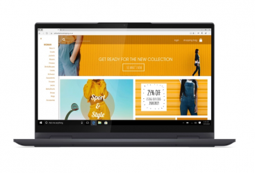 Laptop Lenovo Yoga 7 14ITL5 14" Full HD, Intel Core i7-1165G7 2.80GHz, 12GB, 512GB SSD, Windows 10 Home 64-bit, Español, Gris