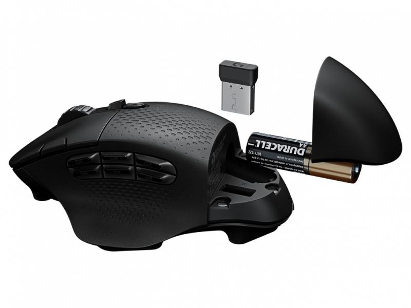 Mouse Gamer Logitech Óptico G604 LightSpeed, Inalámbrico, USB, 16.000DPI, Negro, 910-005648