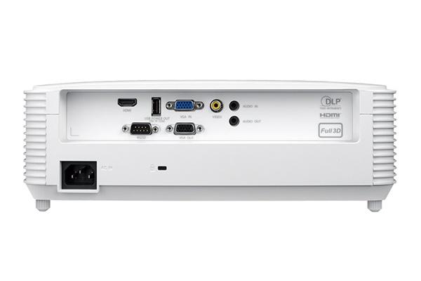 VIDEOPROYECTOR OPTOMA S343 DLP SVGA 3600 LUMENES CONTRASTE 22000:1 HDMI VGA TIRO NORMAL S343