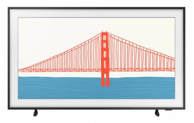 Samsung Smart TV LED The Frame 50", 4K Ultra HD, Negro