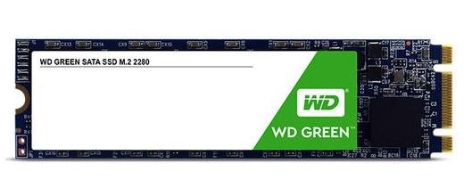 UNIDAD DE ESTADO SOLIDO SSD WD GREEN M.2 240GB SATA3 6GB/S LECT 540MB/S ESCRIT 430MB/S WDS240G2G0B