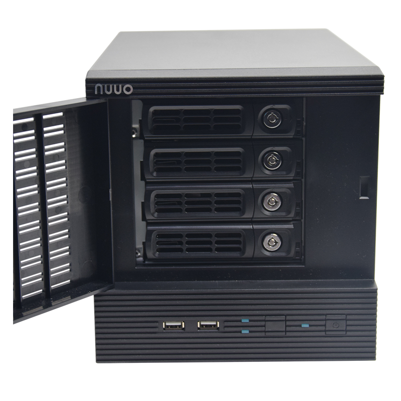 NVR Crystal tipo torre  hasta 64 canales con 250 Mbps de Throughput para grabar camaras de hasta 5MP CT4000US