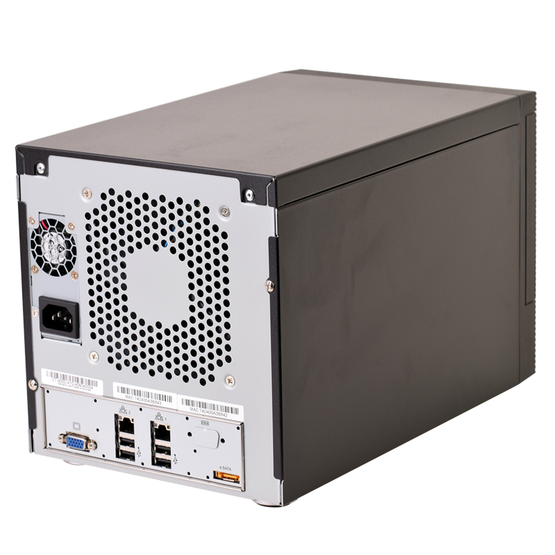 NVR Crystal tipo torre  hasta 64 canales con 250 Mbps de Throughput para grabar camaras de hasta 5MP CT4000US
