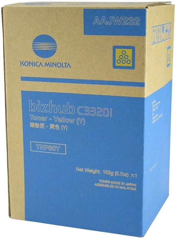 TONER AMARILLO BIZHUB C3320I/90TONR 00 IMPRESIONES 5 DE COBERTURA AAJW232