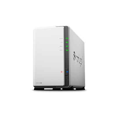 Servidor DS216J NAS de escritorio con 2 bahías, capacidad de 16TB DS216J