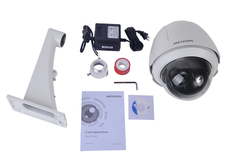 Domo PTZ 23x zoom optico, 700TVL / 960H, DWDR día / noche real ICR de alta velocidad DS2AE5023NA