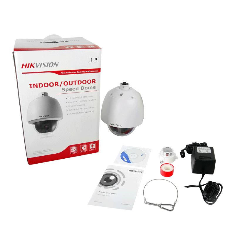 Domo PTZ 37x zoom optico, 700TVL / 960H, DWDR día/noche real ICR de alta velocidad DS2AE5037NA