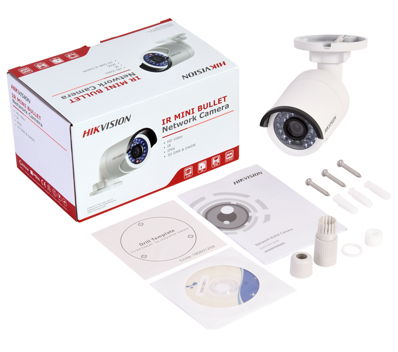 Cámara tipo bala IP 4 megapixel, H.264+, WDR 120 db, 3D-DNR, ONVIF XB4MW