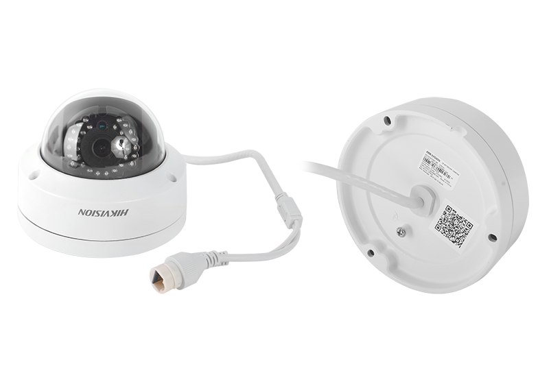Mini Domo IP 2MP para Exterior, WIFI, IR 30m, día/noche real, dWDR, 3D-DNR, ONVIF, MicroSD, Hik-Connect P2P DS-2CD2120F-IW