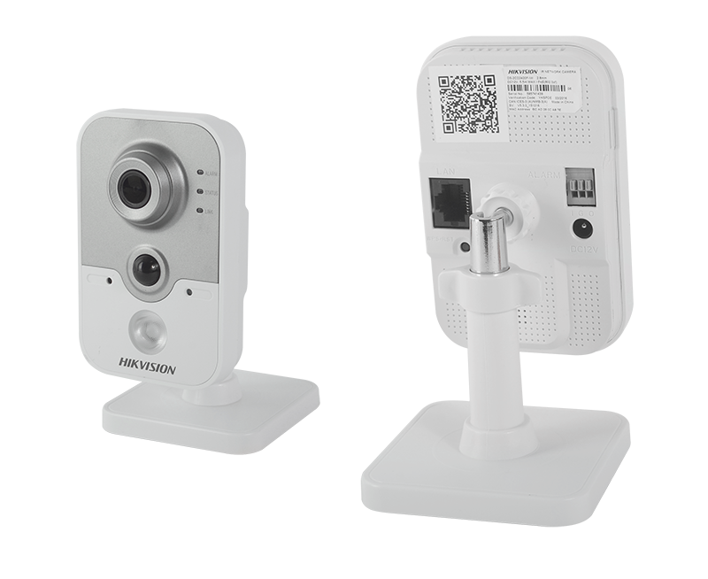 Cubo IP 2MP para interior, WIFI, IR 10m, Sensor PIR para deteccion de mvimiento, Audio de 2 vias, Hik-Connect P2P DS-2CD2420F-IW