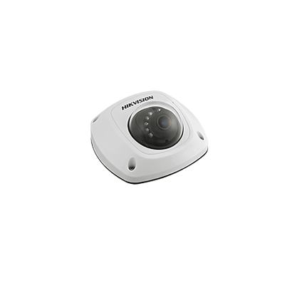 Mini Domo IP 5MP / 10 mts IR / Antivandalismo IK08 / IP66 / H.264+ / Hik-Connect P2P / dWDR DS-2CD2552F-I