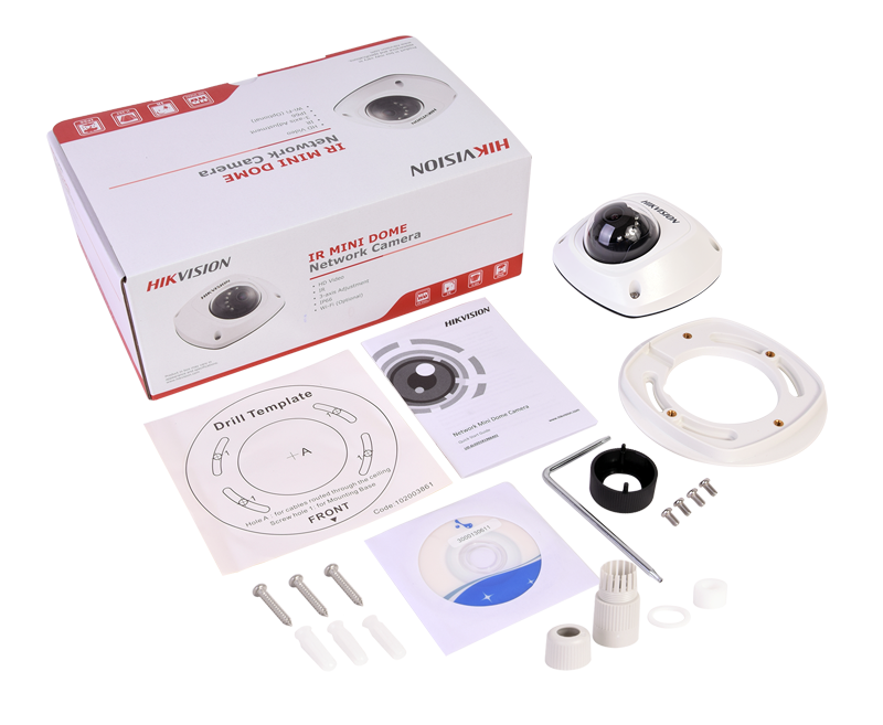 Mini domo IP 4 Megapixeles, H.264+, WDR Real (120dB) compatible EZVIZ P2P XC-2542FWDI