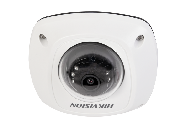 Mini domo IP, IR (10m), 4 MP, CMOS 1/3'' progresivo, lente fijo de 2.8 mm, antivándalico, IP66, WDR, 3D DNR, H264+ XE4MDW