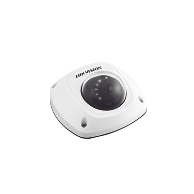 Mini Domo IP 5MP / Antivandalico IK08 / 10 mts IR / H.264+ / Hik-Connect P2P / IP66 / Entrada-Salida audio y alarma DS-2CD2552F-IS