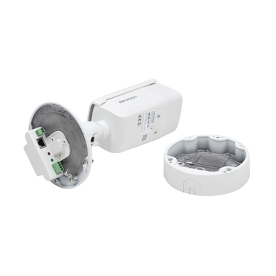 Cámara Hikvision DS-2CD2655FWD-IZS, Bala IP 5 Megapixel, 50 mts IR EXIR, Lente Mot. 2.8 a 12 mm, WDR, IP67, IK10, Vídeo Análisis, PoE+, MicroSD