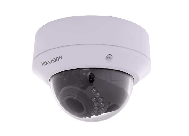 Cámara Hikvision DS-2CD2742FWD-I tipo Domo antivandalismo IP de 4 Megapixeles con WDR real (120dB) compatible con H.264+ y EZVIZ P2P DS-2CD2742FWD-I