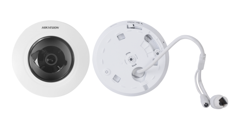 Mini Domo Fisheye 4MP Interior, Ranura para MicroSD, ONVIF XW4MD