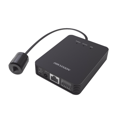 Pinhole IP Hikvision DS-2CD6424FWD-10,  2 Megapixel, Ideal para Cajeros Automáticos, Lente 3.7 mm, WDR 120dB, HLC, Defog, MicroSD, H.264+, 2 metros de cables