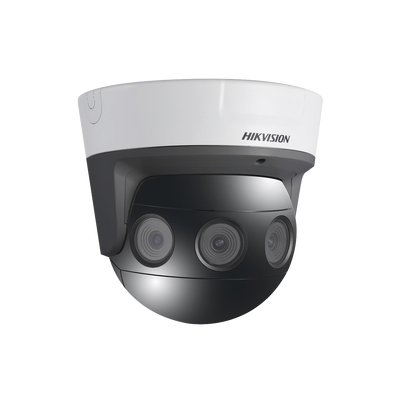 Cámara PanoVu Series Hikvision DS-2CD6924F-IS, Vista Panorámica 180º / 4 Lentes 4 mm / 8 Megapixel en Total / DARKFIGHTER / IP67 / PoE+ / dWDR.