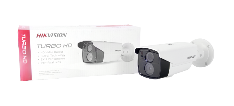 Cámara bala TurboHD 1080p con lente 2.8 - 12mm, WDR real 120dB e EXIR intelingente para 40m DS2CE16D5TVFIT3