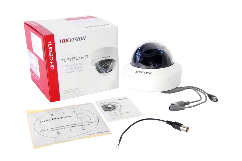 Domo TURBOHD 1080p con lente 2.8 a 12mm con WDR real (120dB) e IR inteligente para 30m XD-TE8VWI