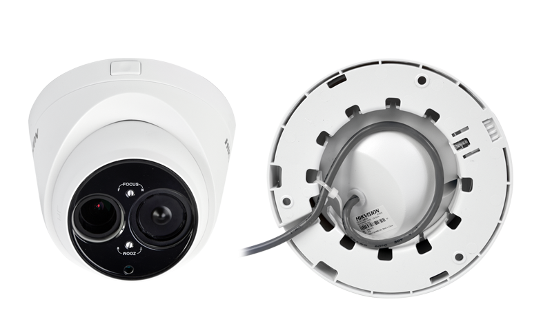 Cámara Eyeball EXIR TURBOHD 1080p con lente varifocal de 2.8 a 12mm e IR inteligente para 50m. XY-TE8VWX