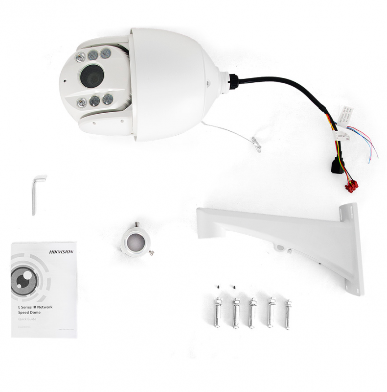Domo IP PTZ, 1.3MP, 30X zoom óptico, IR(100mts) día/noche (ICR) de alta velocidad 0.1º a 240º, WDR, 3D-DNR, súper HPoE DS-2DE7176A-E