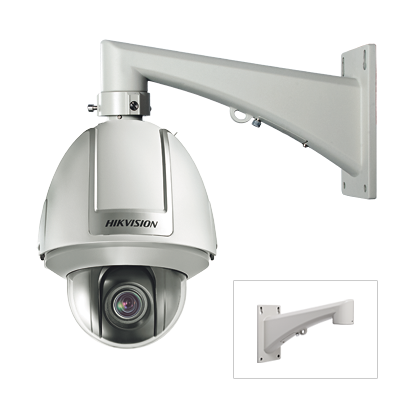 Domo IP PTZ, 2 MP, Día/Noche Real ICR, WDR, 3D-DNR, Alta Velocidad 0.1° a 240°/s. Zoom Optico de 20X. DS-2DF5284-A