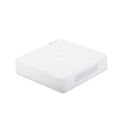 NVR Slim 2 Megapixel / 4 canales IP / 4 Puertos PoE / 1 Bahía de Disco Duro / Uso Residencial DS-7104NI-SN/P