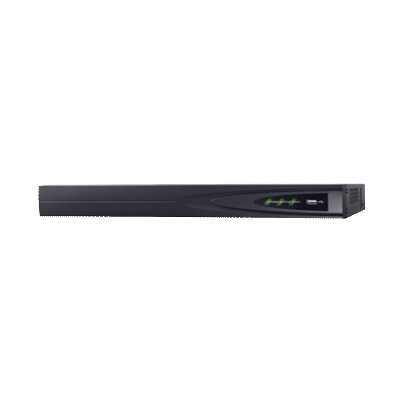 NVR Epcom XR216I/8E, 16 canales IP( 8 en HD) + 8 puertos PoE de 15.4W, 1 canal de audio bidireccional, HDMI, VGA soporta EZVIZ P2P Cloud, H264+