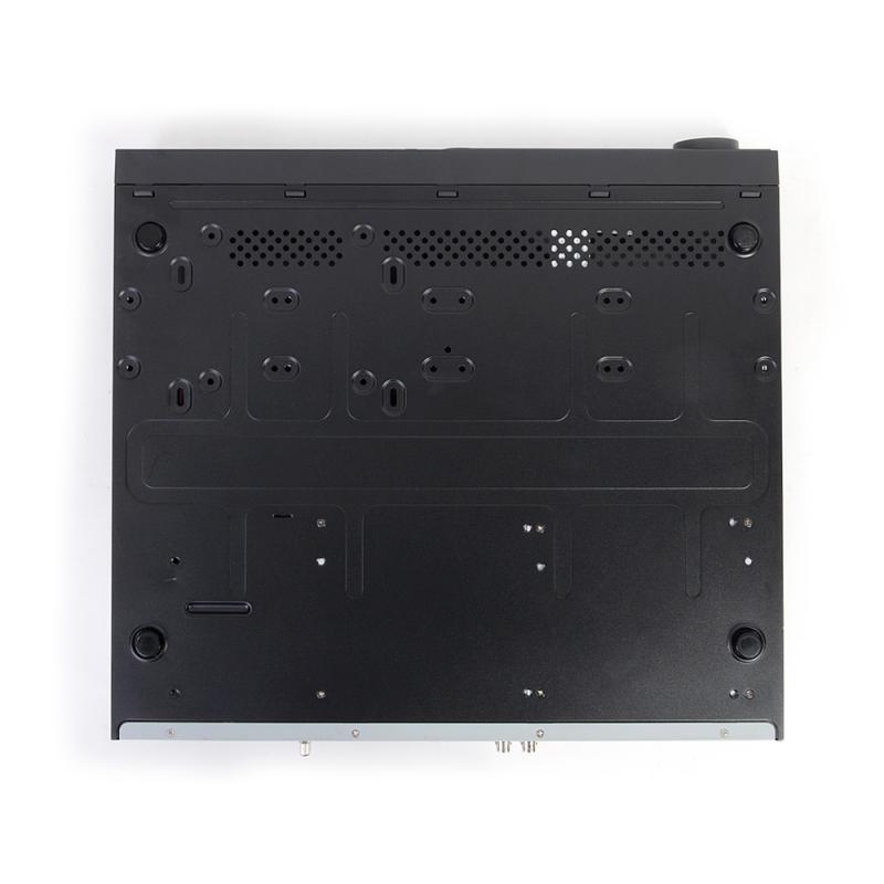 NVR 16 canales IP HD + 16 puertos HPoE de 30W / 1 canal de audio bidireccional, HDMI, VGA, H264+ DS7716NISP