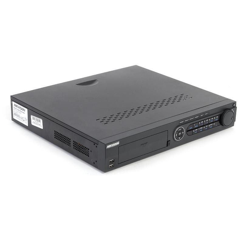 NVR 16 canales IP HD + 16 puertos HPoE de 30W / 1 canal de audio bidireccional, HDMI, VGA, H264+ DS7716NISP
