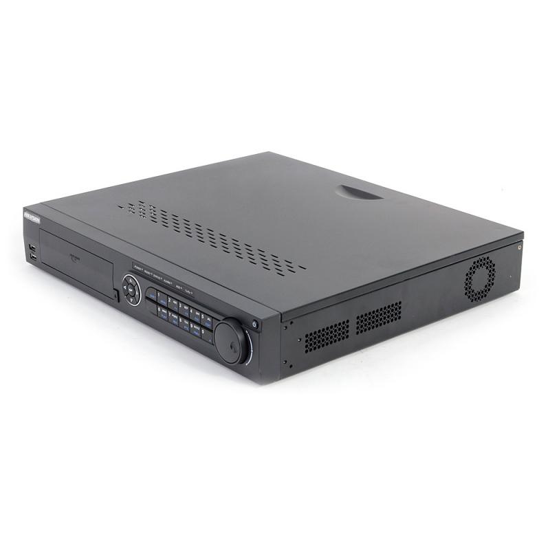 NVR Hikvision DS7716NISP 16 canales IP HD + 16 puertos HPoE de 30W, 1 canal de audio bidireccional, HDMI, VGA, H264+