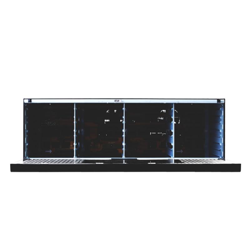 Sistema NVR de alto desempeño de 256 canales para cámaras IP, 16 bahías para disco duro con sistema DAS, H.264 + XR-6256FH16