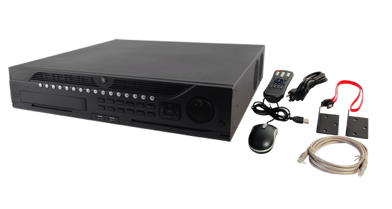 Tecnología 4K, NVR de 64 canales con compresión de video H.265 DS9664NII8