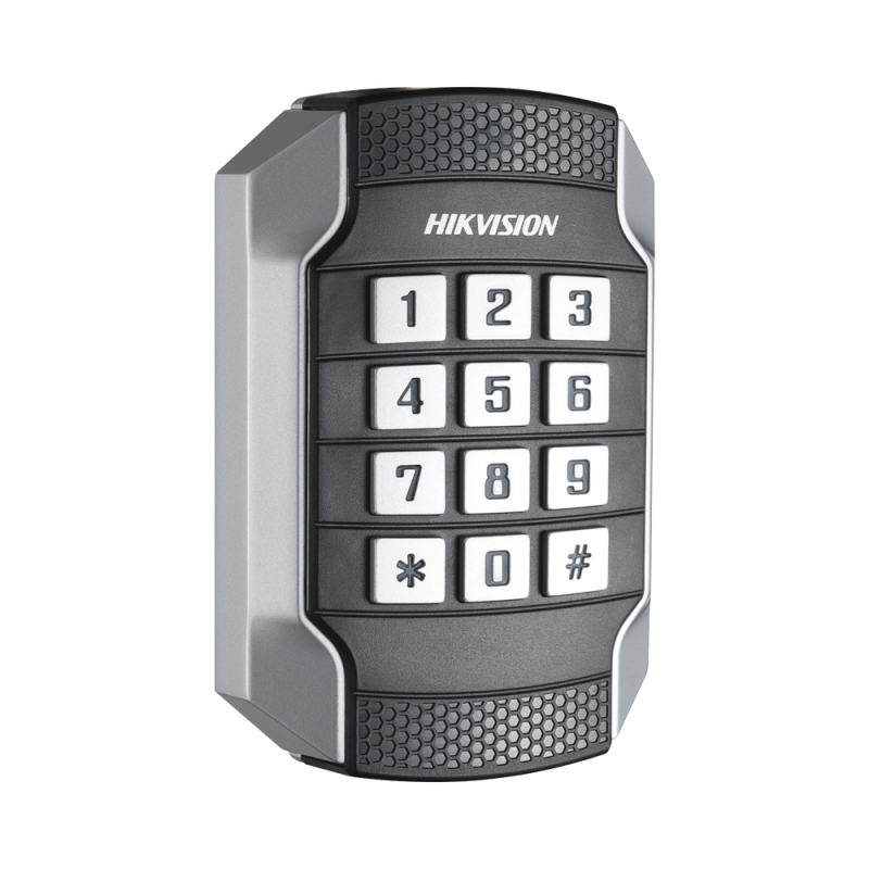 Lector de Tarjetas con Teclado / RS485 / Wiegand W26 - W34 / IP65 / IK10 DS-K1104MK