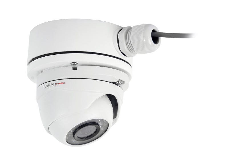 Kit de Cámara Epcom E8TURBOZJ eyeball TurboHD 1080p + caja de conexiones